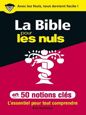 cover image of 50 notions clés sur la Bible pour les Nuls